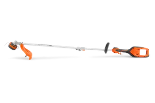 Husqvarna MAX Combi Switch + String Trimmer 330iKL without battery and charger. Side view of a cordless string trimmer with ergonomic handle and guard.
