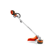 Husqvarna MAX Combi Switch + String Trimmer 330iKL without battery and charger. Side view of a Husqvarna battery-powered grass trimmer.