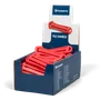 Box of Husqvarna file handles displayed in a retail setting.