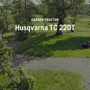 Feature benefit Garden Tractor TC 220T 33s 16x9 MASTER