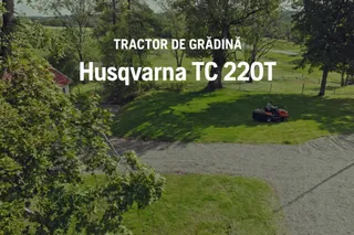 Husqvarna TC 220T. Feature benefit Garden Tractor TC 220T 33s 16x9 RO