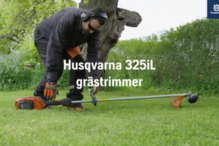 Features and how to use Husqvarna 325iL Trimmer 56s 16x9 SE