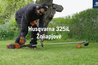 Husqvarna 325iL. Features and how to use Husqvarna 325iL Trimmer 56s 16x9 LT