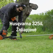 Husqvarna 325iL. Features and how to use Husqvarna 325iL Trimmer 56s 16x9 LT