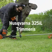 Features and how to use Husqvarna 325iL Trimmer 56s 16x9 LV