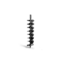 Front view of a construction auger drill bit.