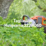 Features and how to use Husqvarna 322iHD60 Hedge trimmer 84sec 16x9 IT