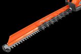 Side view of a Husqvarna hedge trimmer blade.