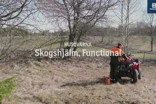 Husqvarna skogshjälm, Functional. Funktion Fördel Functional Hjälm 16x9 SE