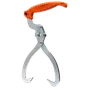 Side view of a Husqvarna lifting tong with ergonomic handle.