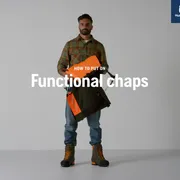 How to put on Functional chainsaw chaps MASTER