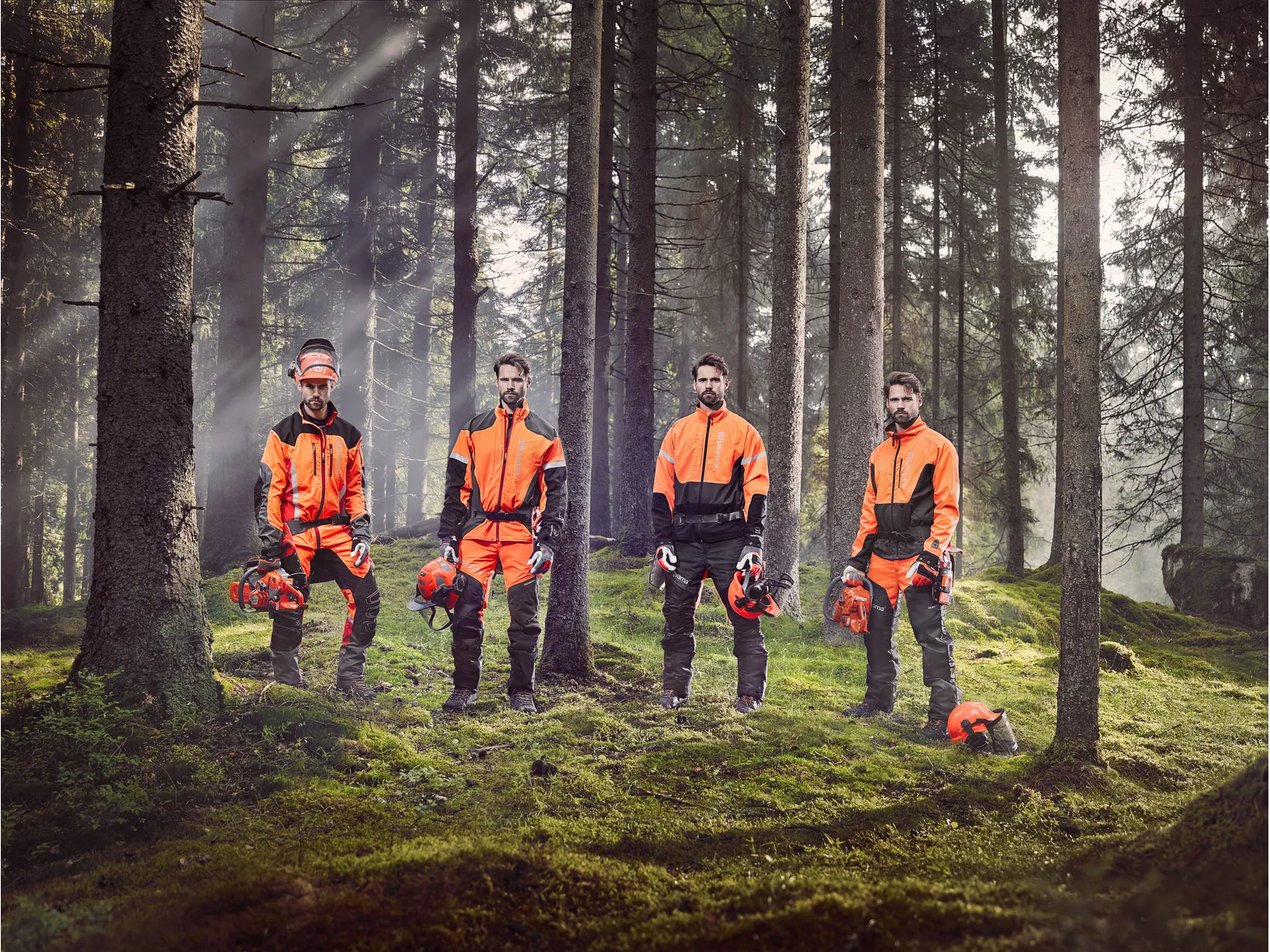 ハスクバーナの防護服の素材ガイド | Husqvarna JP