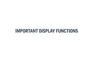 How does the display work R 300-series 38s 16:9 MASTER