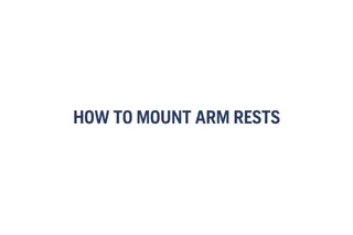 How to mount the armrests, R 300 1m31s 16:9 MASTER