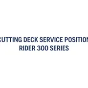 How to put your Rider in Service position,  R 300-series 1m40s 16:9 MASTER