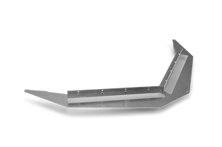 A metal component with angled edges and bolt holes, partially obscured by 'DRAFT' text overlay.