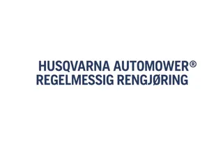 Husqvarna Automower® regelmessig rengjøring