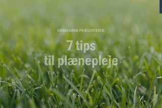 How to take care of your lawn 49s 16:9 DK