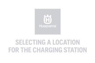 Automower - How to series - Selecting a location for the charging station