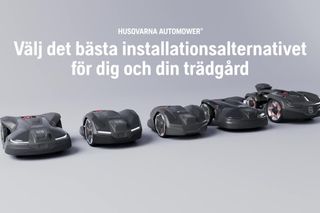 Installationsalternativ för Automower film SE