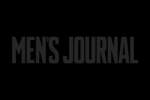 Bold black wordmark reading “MEN’S JOURNAL” centered on a plain background.