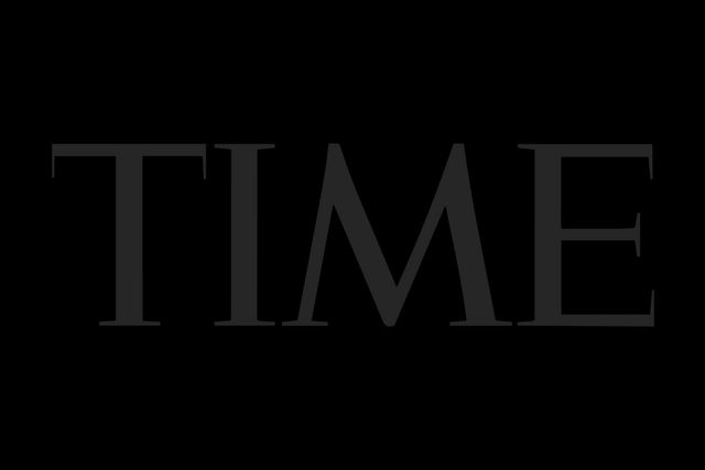 TIME magazine wordmark logo in large uppercase serif letters.