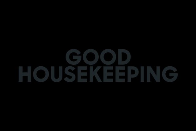 Good Housekeeping wordmark logo in bold uppercase letters.