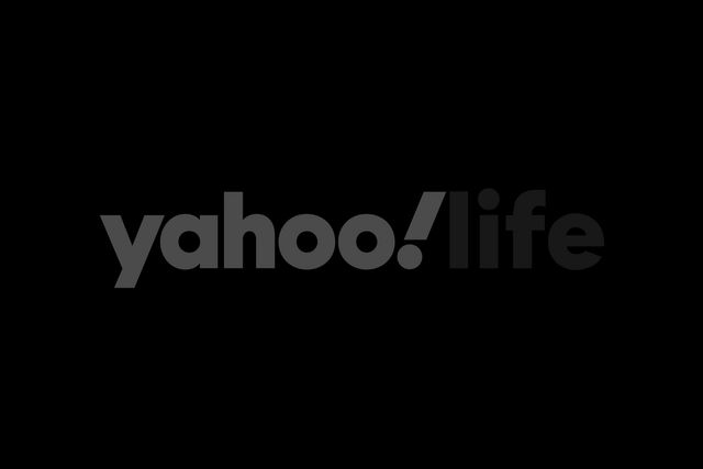Yahoo Life logo in black and white.