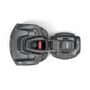 Газонокосарка Husqvarna Automower® 435X AWD NERA з бездротовою технологією. Вид зверху на роботизовану газонокосарку Husqvarna, що демонструє її конструкцію та панель керування.