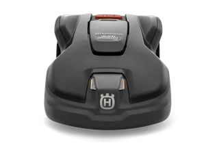 Вид спереду на роботизовану газонокосарку Husqvarna Automower® 305.
