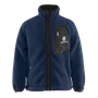 Vorderansicht einer Husqvarna Fleecejacke mit einer Brusttasche mit Reißverschluss.