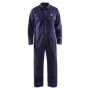 Vorderansicht eines Husqvarna Arbeitskleidungs-Overalls mit Taschen.