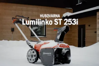 Feature benefit Husqvarna ST 253i 16X9 FI