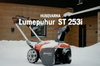 Feature benefit Husqvarna ST 253i 16X9 EE