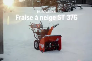 Feature benefit Husqvarna ST 376 16X9 FR