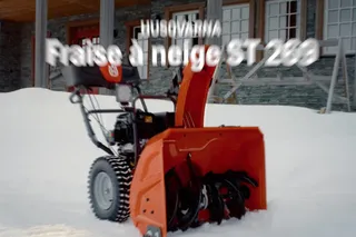 Feature benefit Husqvarna ST 269 16X9 FR