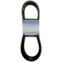 Front view of a Husqvarna primary deck drive belt in packaging.