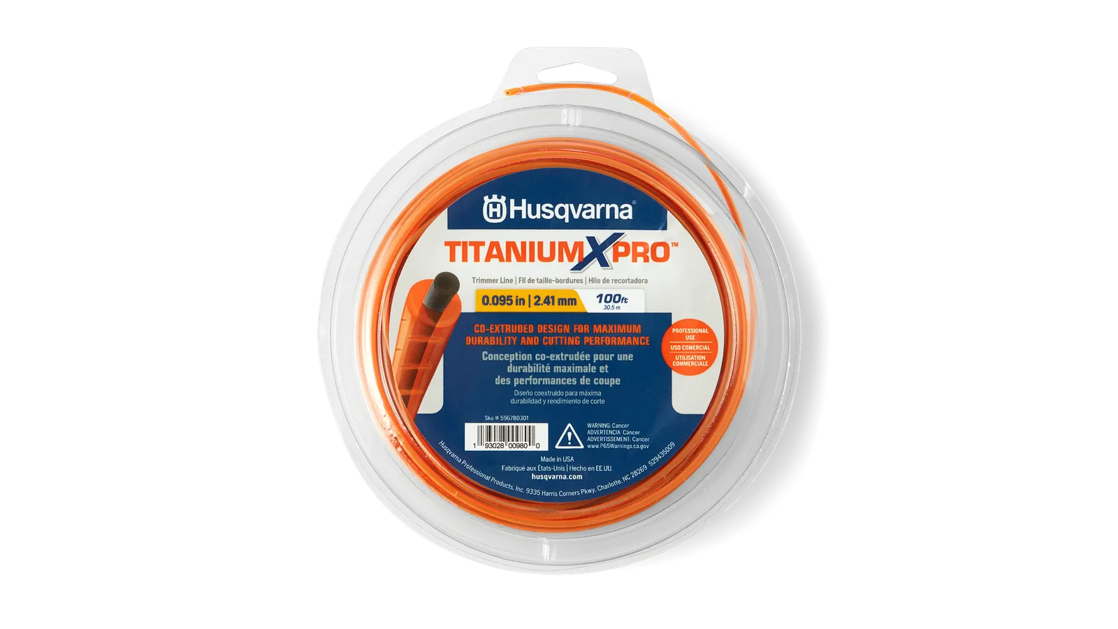 Titanium XPRO Trimmer Line | Husqvarna CA