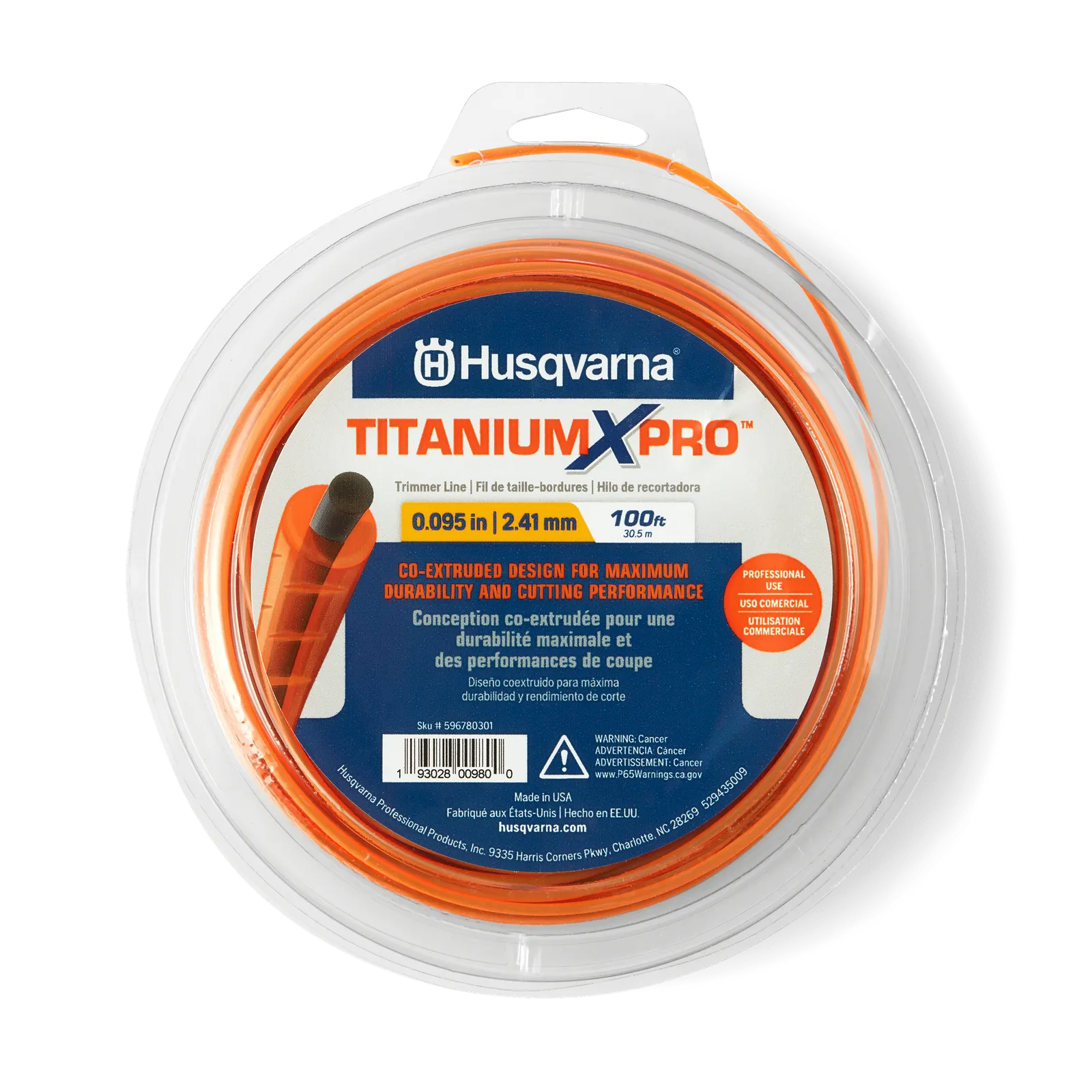 Titanium XPRO Trimmer Line | Husqvarna US