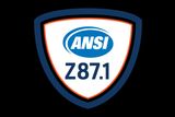 ANSI Z87.1 certification logo displayed on a shield-shaped emblem.