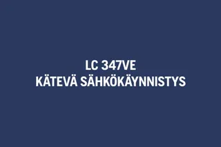 Walk behind  LC 347VE 48s 16:9 FI