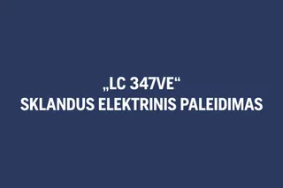 Walk behind  LC 347VE 48s 16:9 LT