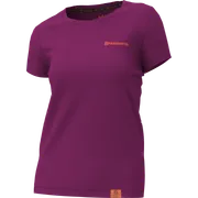 Vue de face d’un t-shirt de marque Husqvarna.
