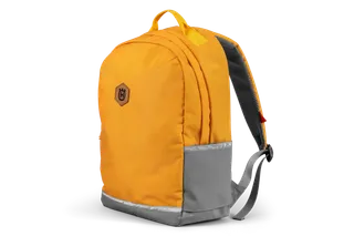 Vorderansicht eines Husqvarna Rucksacks mit seitlichem Logo.