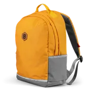 Vorderansicht eines Husqvarna Rucksacks mit seitlichem Logo.